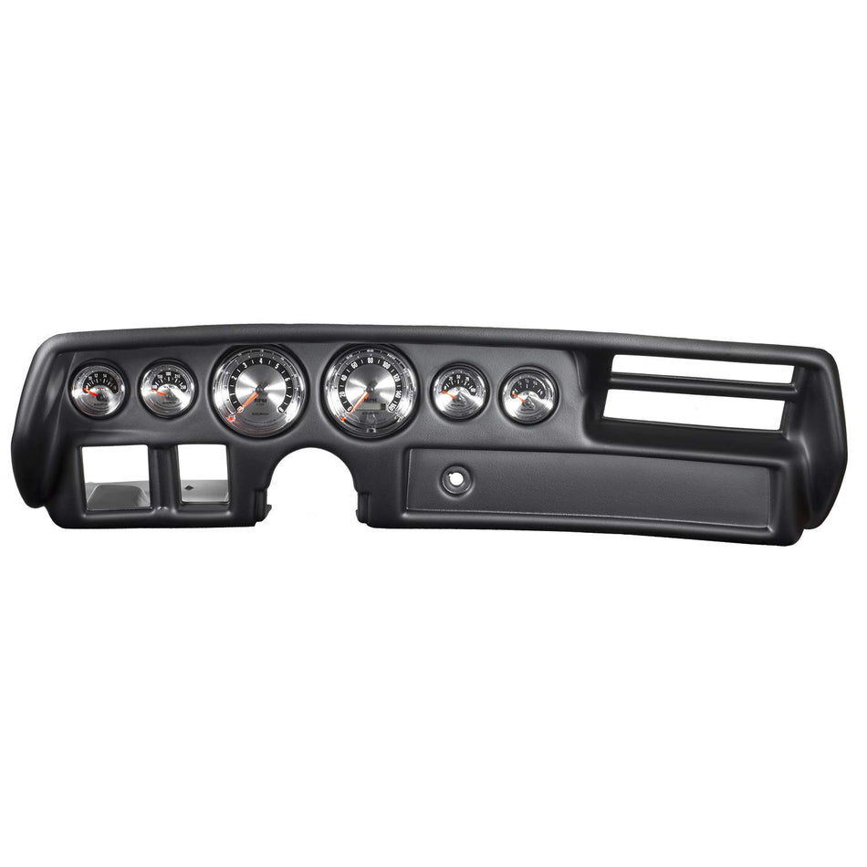 Auto Meter 7026 Gauge Kit (6 Pc, Chevelle/Elcamino/Malibu 70-72, Tach/Mph/Fuel/Oilp/Wtmp/Volt, American Muscle)
