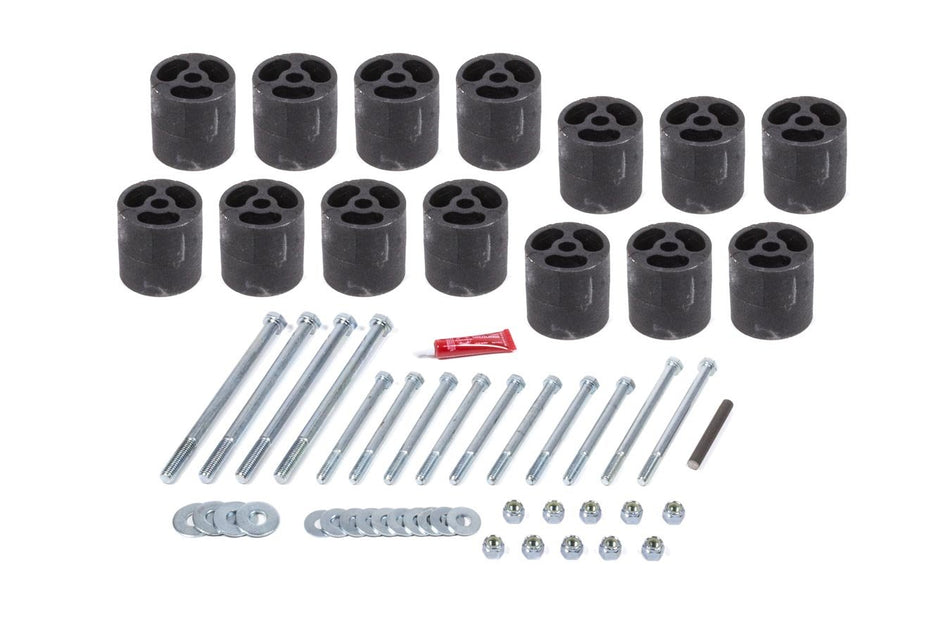 Performance Accessories, Dodge Ram Pickup W100/200/LW/SWB 3 Body Lift Kit, fits 1987 to 1993, PA653, Made in America