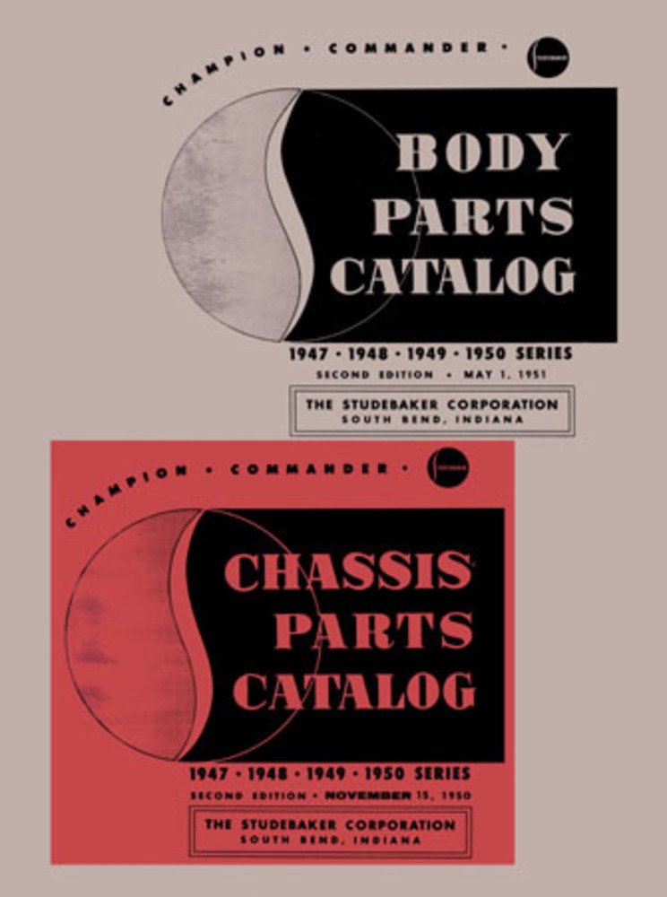 bishko automotive literature 1947 1948 1949 1950 Studebaker Parts Numbers Book List Guide Catalog Interchange