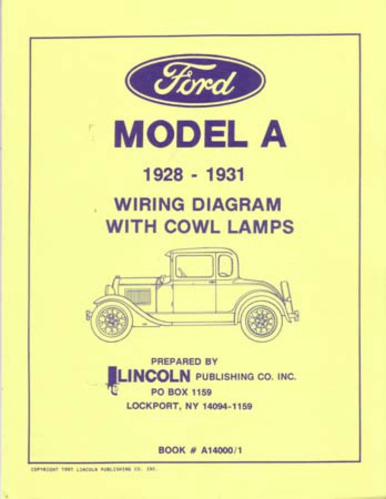 bishko automotive literature - Electrical Wiring Diagrams Schematics Manual for The 1928 1929 1930 1931 Ford Model A