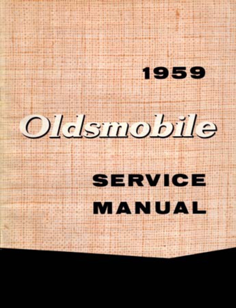 bishko automotive literature 1959 Oldsmobile 98 Super 88 Fiesta Shop Service Repair Manual Book Engine