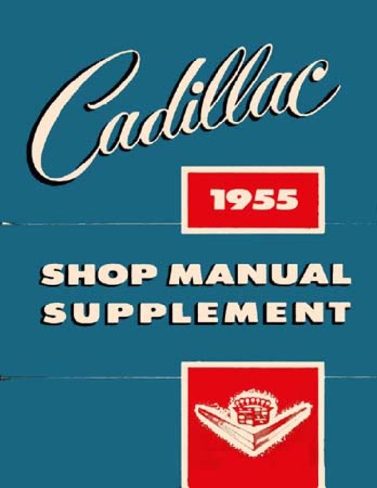 bishko automotive literature 1955 Cadillac Deville Eldorado Shop Service Repair Manual Book Engine OEM