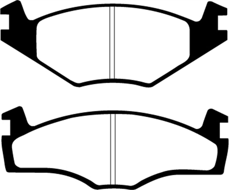 EBC Brakes UD280 Ultimax OEM Replacement Brake Pad