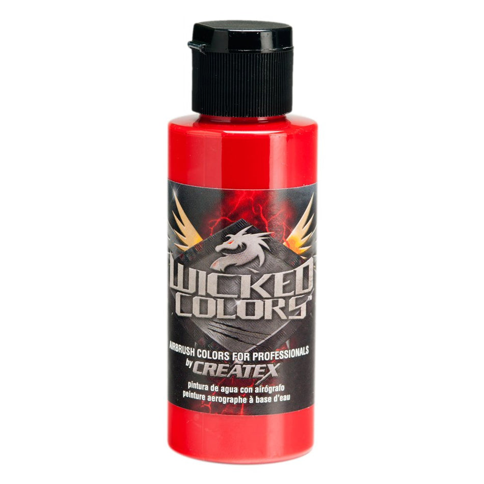 Crimson - Wicked Colors Airbrush Paint, Semi-Gloss Finish, 1 Gallon