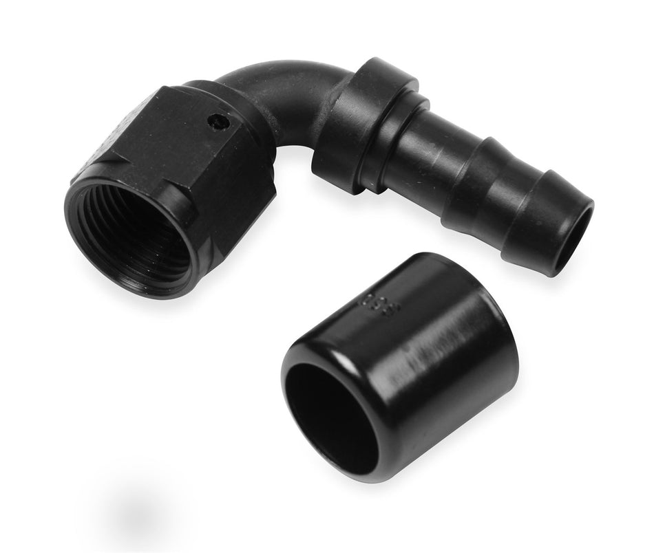 Earl's AT709111ERLP 5/8 Id 90 Deg Super-Stock Hose End, 1 Pack