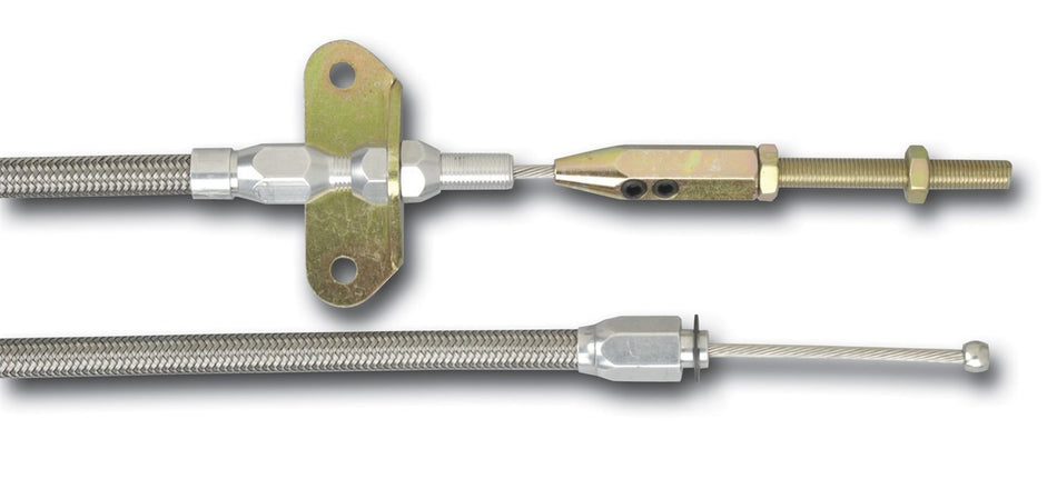 Lokar EC-8001HT Connector Cable for Foot Operated Emergency Brakes with Stainless Housing