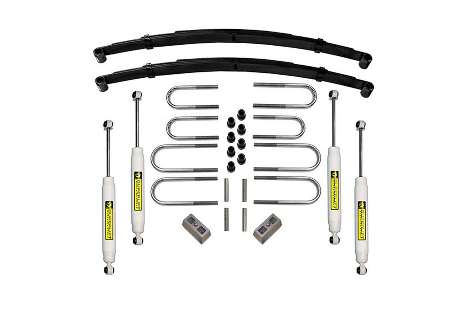 SUPERLIFT RealTruck Suspension 2.5" Lift Kit for Chevy/GMC K-Series | Complete Lift Kit with Front & Rear Shadow Series Shocks | K414 | Fits 1973-1991 Chevrolet K10 / GMC K15 4WD