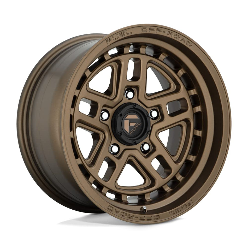 D669 NITRO 17x9, Bolt Pattern: 5x5.5/, Offset: -12, MATTE BRONZE, set of 1