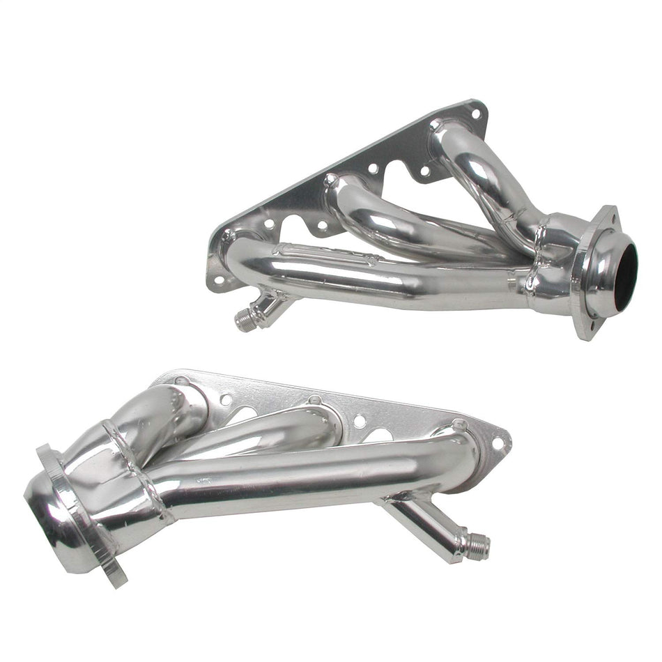 BBK 40080 1-5/8" Shorty Tuned Length Performance Exhaust Headers for Ford Mustang 3.8L, V6 - Polished Silver Ceramic Finish