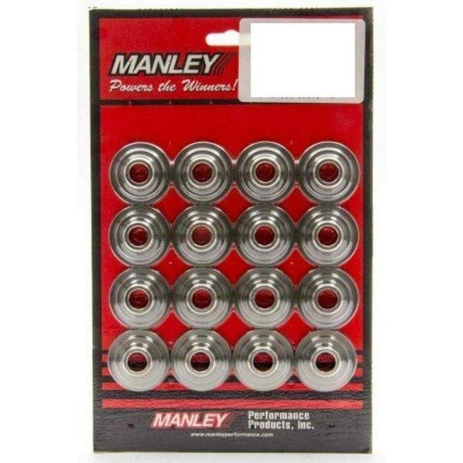 Manley 23185-16 Valve Spring Retainer, Titanium, 16 Piece