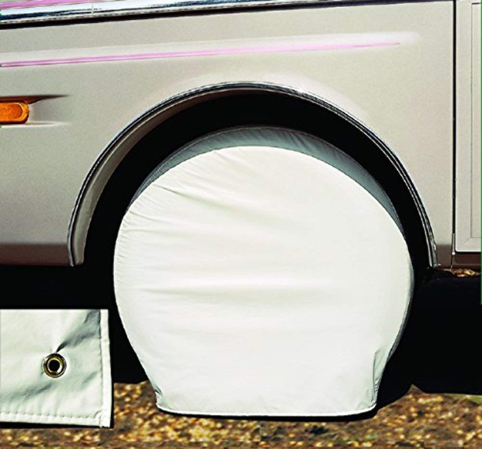ADCO 3956 White Ultra Tyre Gard Wheel Cover 43 Inch to 45 Inch