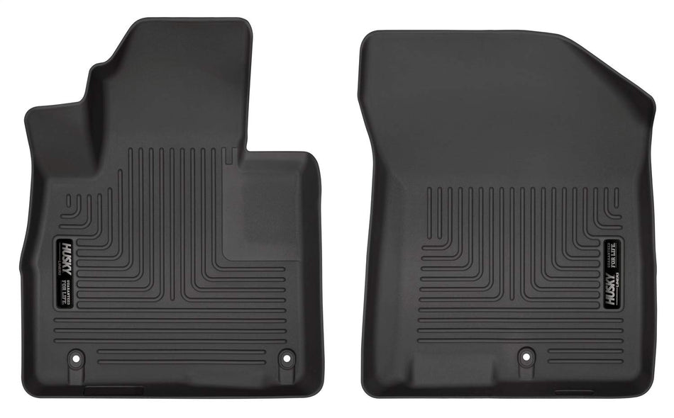Husky Liners - Weatherbeater | Fits 2019 - 2020 Hyundai Santa Fe - Front Liners - Black, 2 pc. | 13871