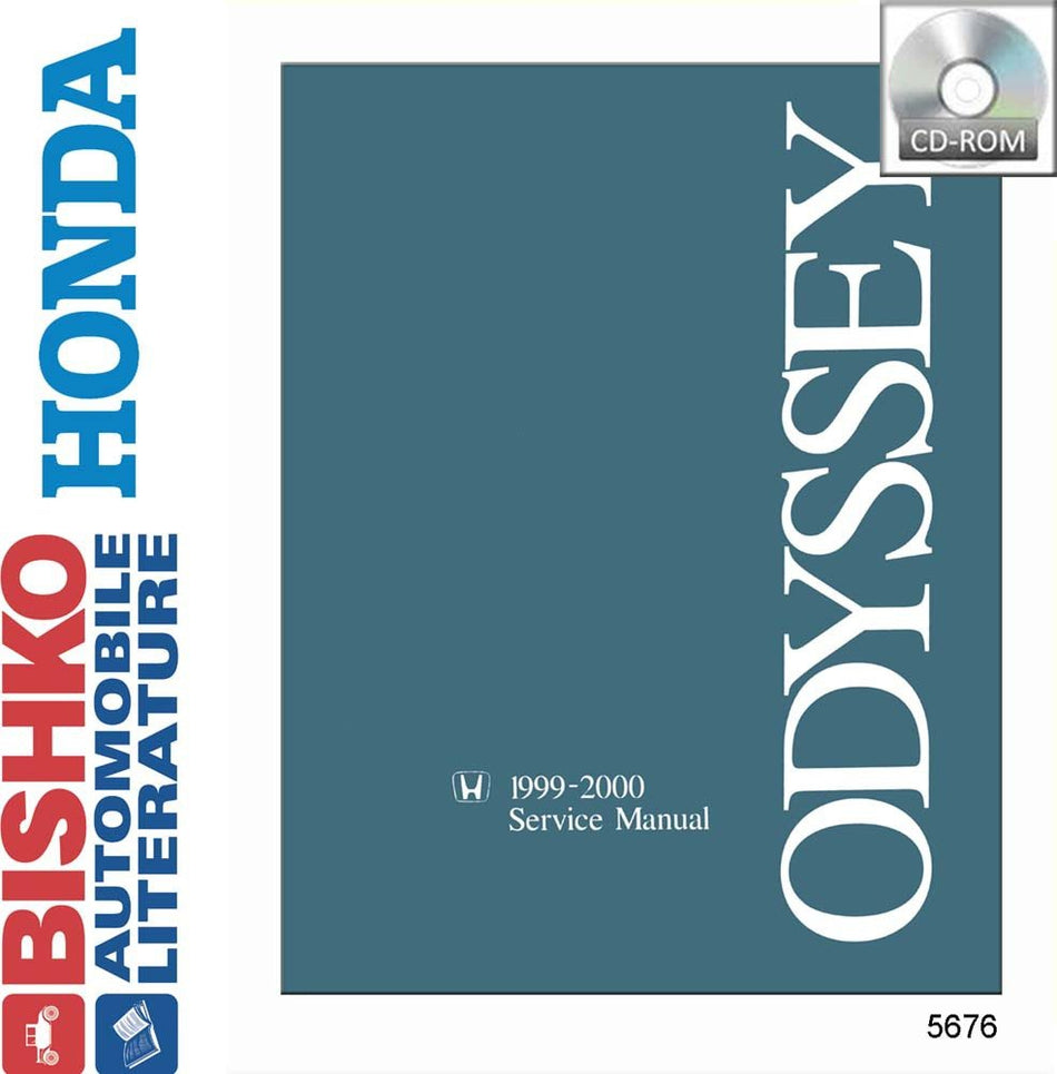 bishko automotive literature Shop Service Repair Manual CD Engine Drivetrain Wiring for 1999 2000 Honda Odyssey
