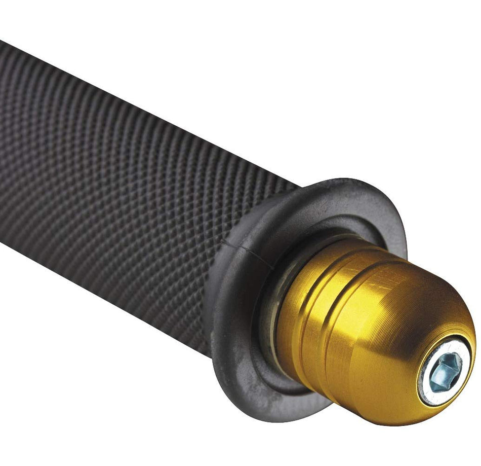 Renthal Handlebar End Plugs - -/Gold