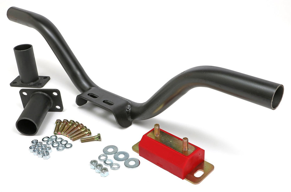 TRANS-DAPT PERFORMANCE - TRANS. CROSSMEMBER KIT-C4 & C6 6" DROP W/POLY PAD (6527)