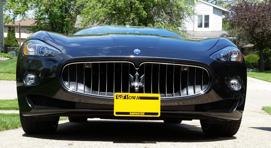 STO N SHO Front License Plate Bracket Compatible with 2009-2011 Maserati GranTurismo (SNS97)
