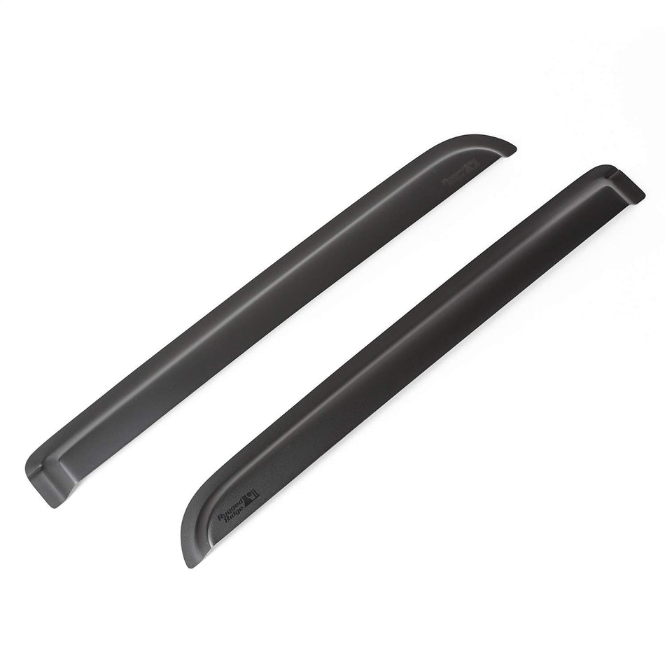 Rugged Ridge | Window Visor Kit, Rear, Matte Black | 81349.86 | Fits 2004-2008 Ford F-150 Crew Cab