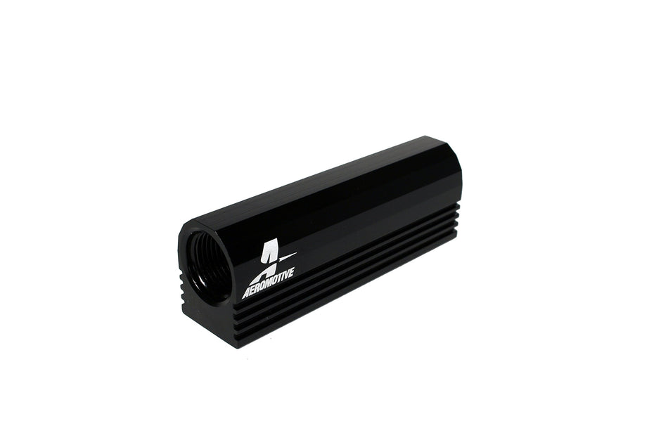 Aeromotive 14601 Fuel Distribution Log (4-Ports) (2) -8 AN, (2) -6 AN