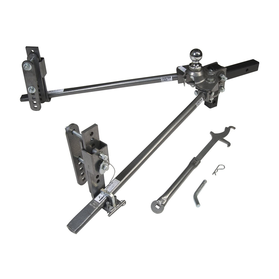 Husky Liners 32216 Center Line TS with Spring Bars - 400 lb. to 600 lb. Tongue Weight Capacity (2-5/16" Ball) For Trailer