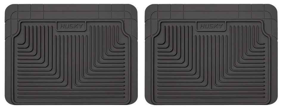 Husky Liners - Heavy Duty 2nd Or 3rd Seat Floor Mats | 1997 - 1999 Acurca CL, 2001 - 2003 Acura CL, 1994 - 2001 Acura Integra, and more , Black | 52021