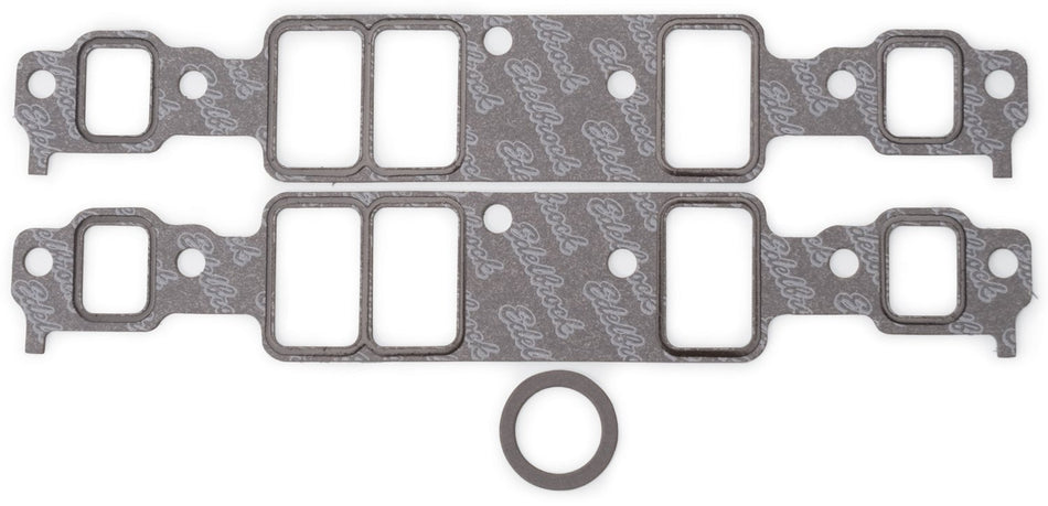 Edelbrock 7209 Intake Manifold Gasket Set Port 1.28 x 2.10 in. 0.060 in. Thickness Intake Manifold Gasket Set