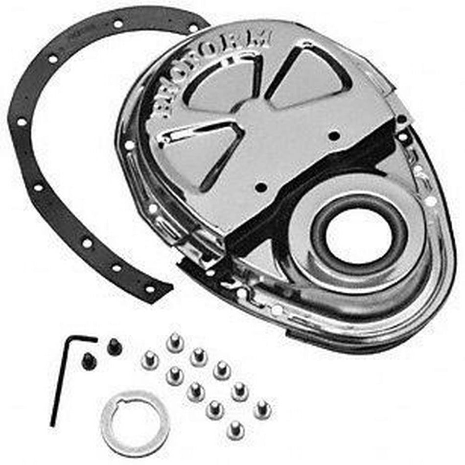 Proform 66666 Chrome Timing Chain, Chrome Cover, 2-Piece