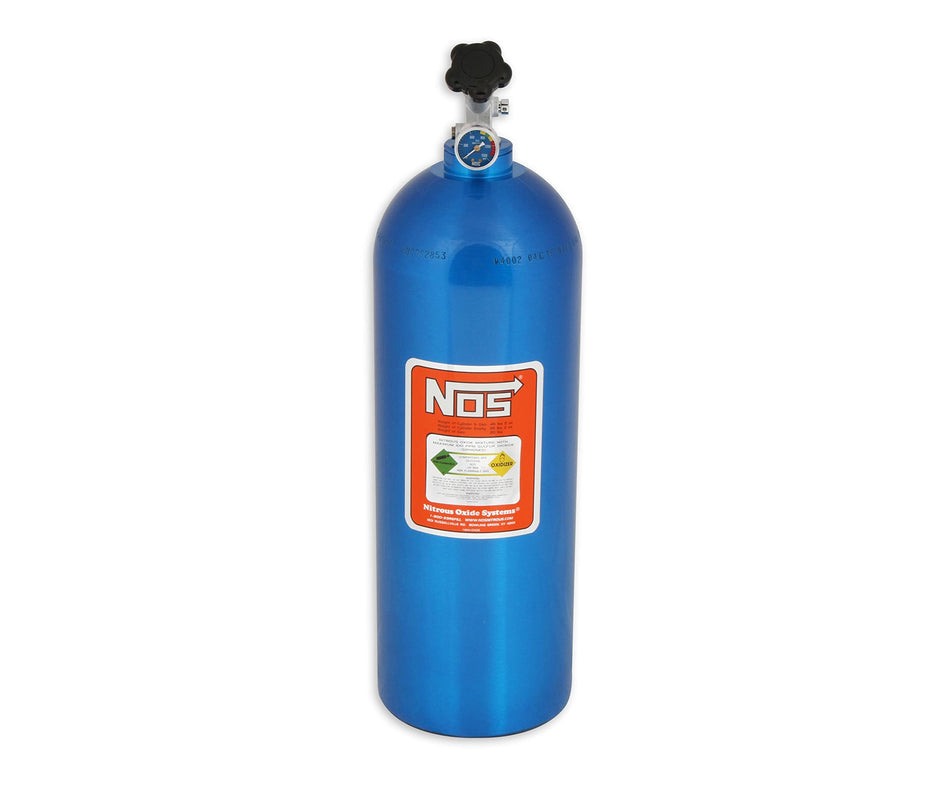 NOS 14760 20 lb. Electric Blue Nitrous Bottle