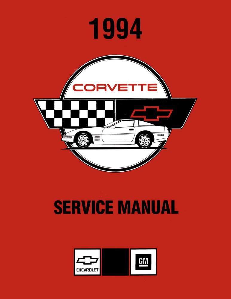 bishko automotive literature 1994 Corvette Shop Service Repair Manual Book Engine Drivetrain Electrical OEM