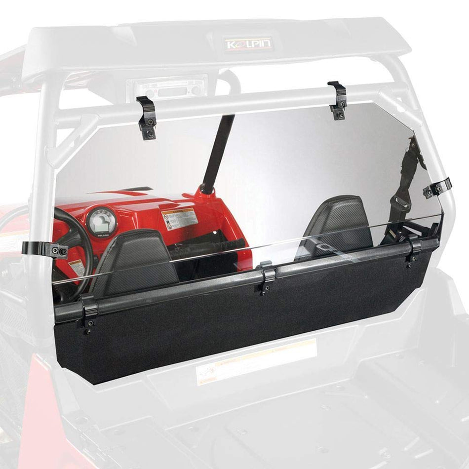 Kolpin UTV WINDSHIELD - REAR PANEL - POLARISu00ae RZRu00ae - 2726, Clear