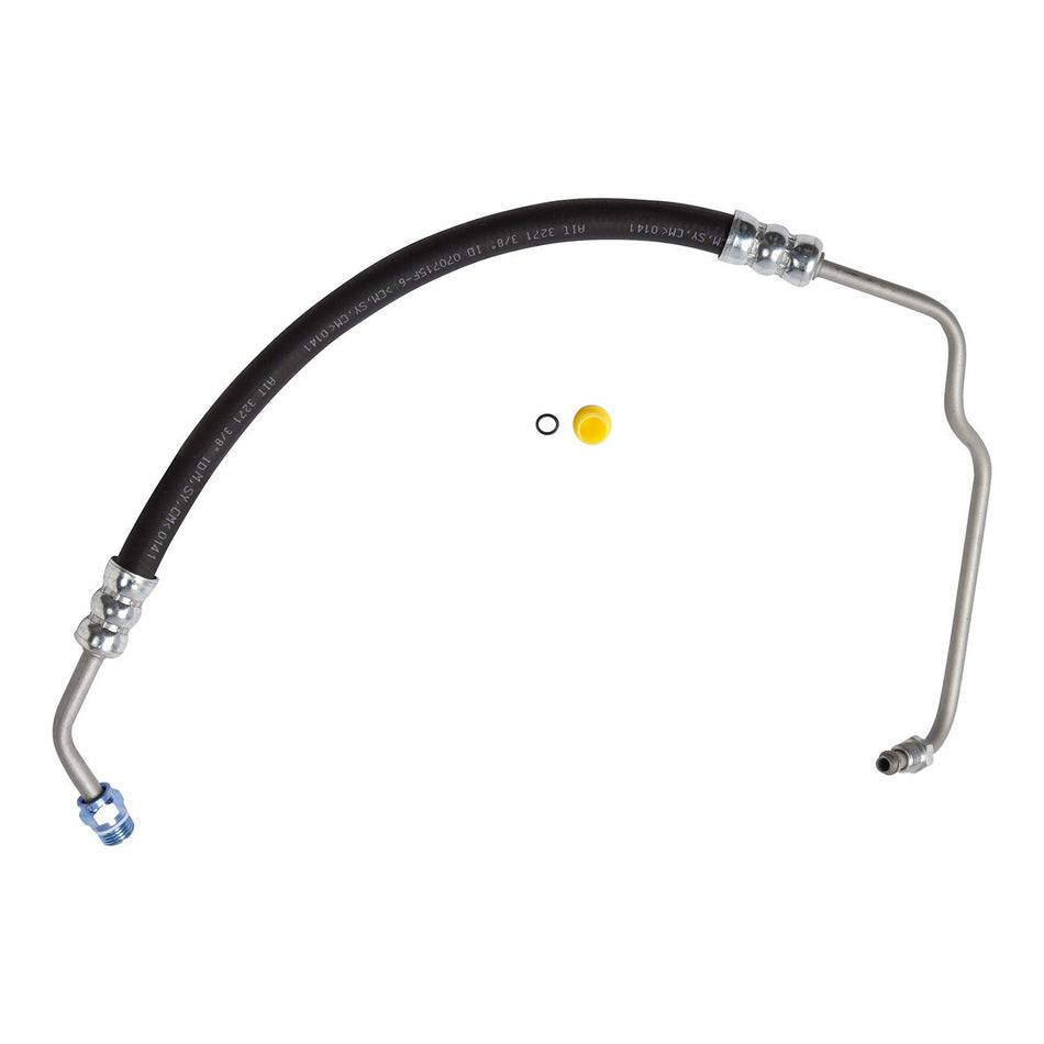 Edelmann 80235 Power Steering Pressure Hose: Replacement for - 2002-97 Ford; Expedition, F Series, Lincoln Navigator, Black