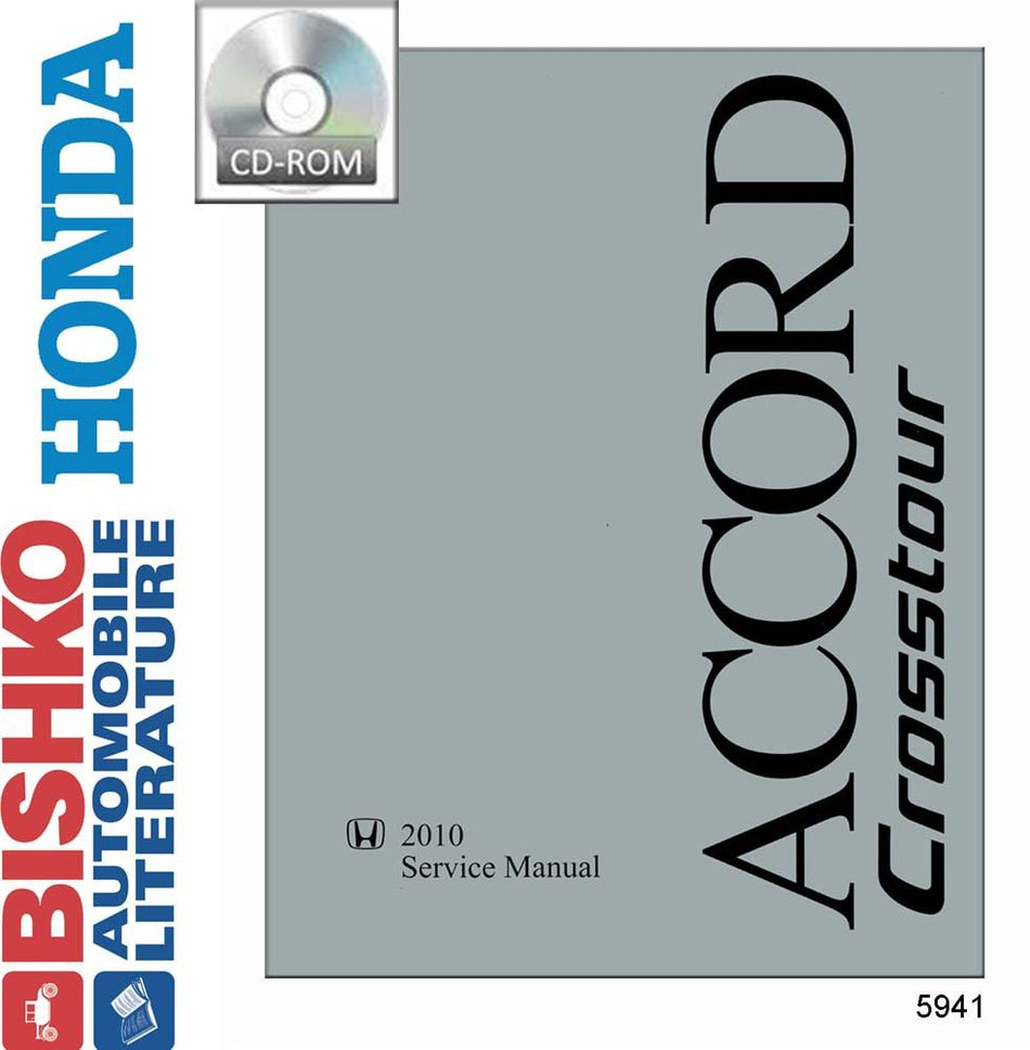 bishko automotive literature - Shop Service Repair Manual CD Engine Wiring for The 2010 Honda Accord Crosstour
