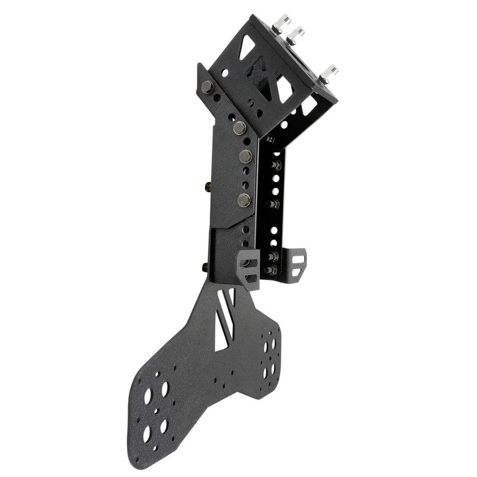 Smittybilt 76857-05 black Slant Back Tire Mount, 1 Pack