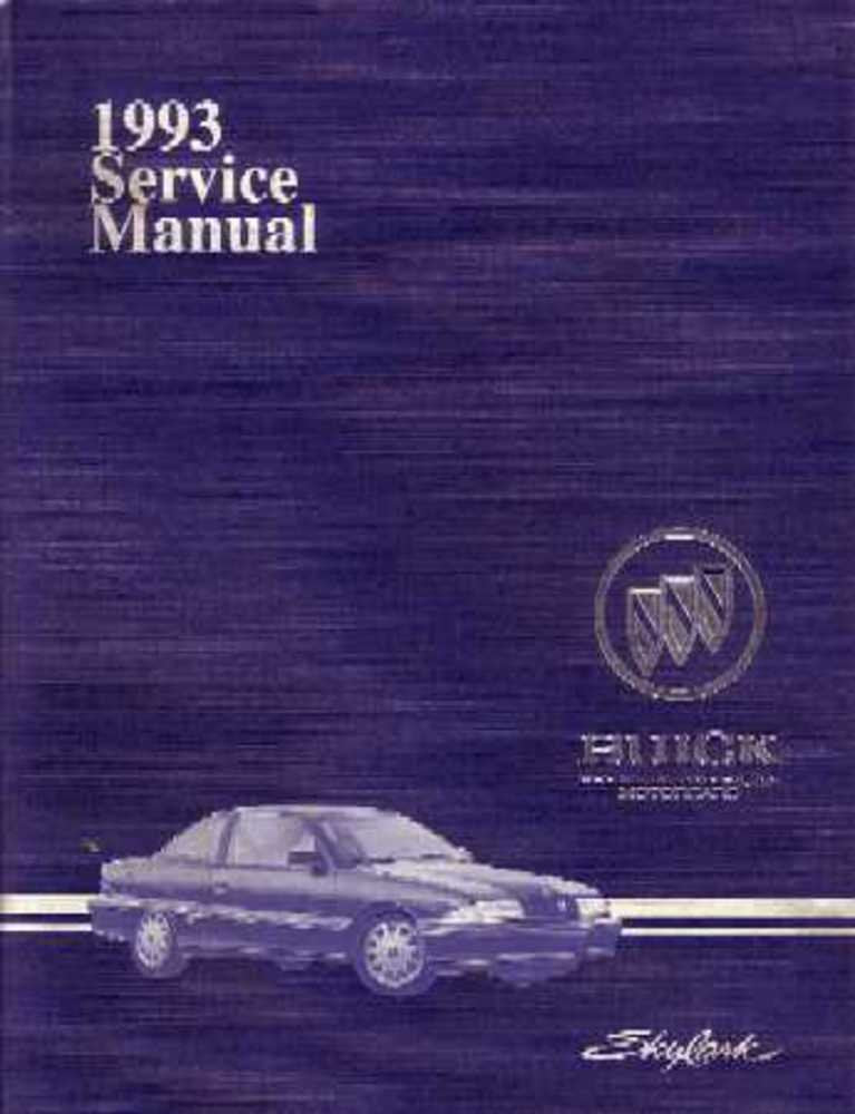 bishko automotive literature 1993 Buick Skylark Service Shop Repair Manual Book Engine Drivetrain Electrical