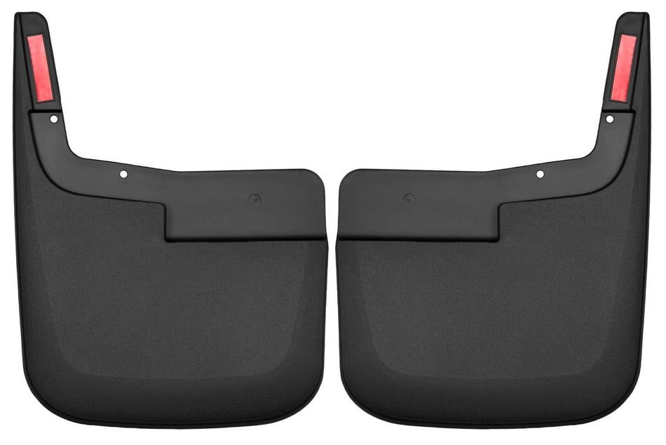 RealTruck Husky Liners - Front Mud Guards | 2015-2020 Ford F-150 w/o OEM Fender Flares, Front Set - Black, 2 Pc | 58441