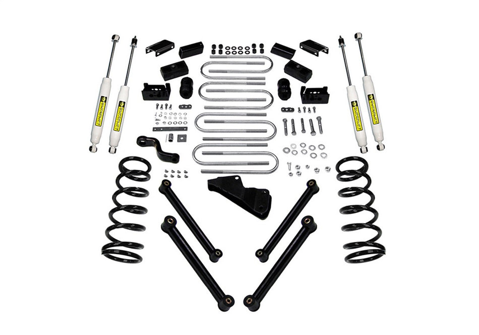 RealTruck SUPERLIFT SUSPENSION 6" Lift Kit for RAM 2500/3500 | Complete Lift Kit with Front & Rear Shadow Series Shocks and Control Arms | K967 | Fits 2010-2013 Dodge RAM 2500; 2010-2012 RAM 3500 4WD