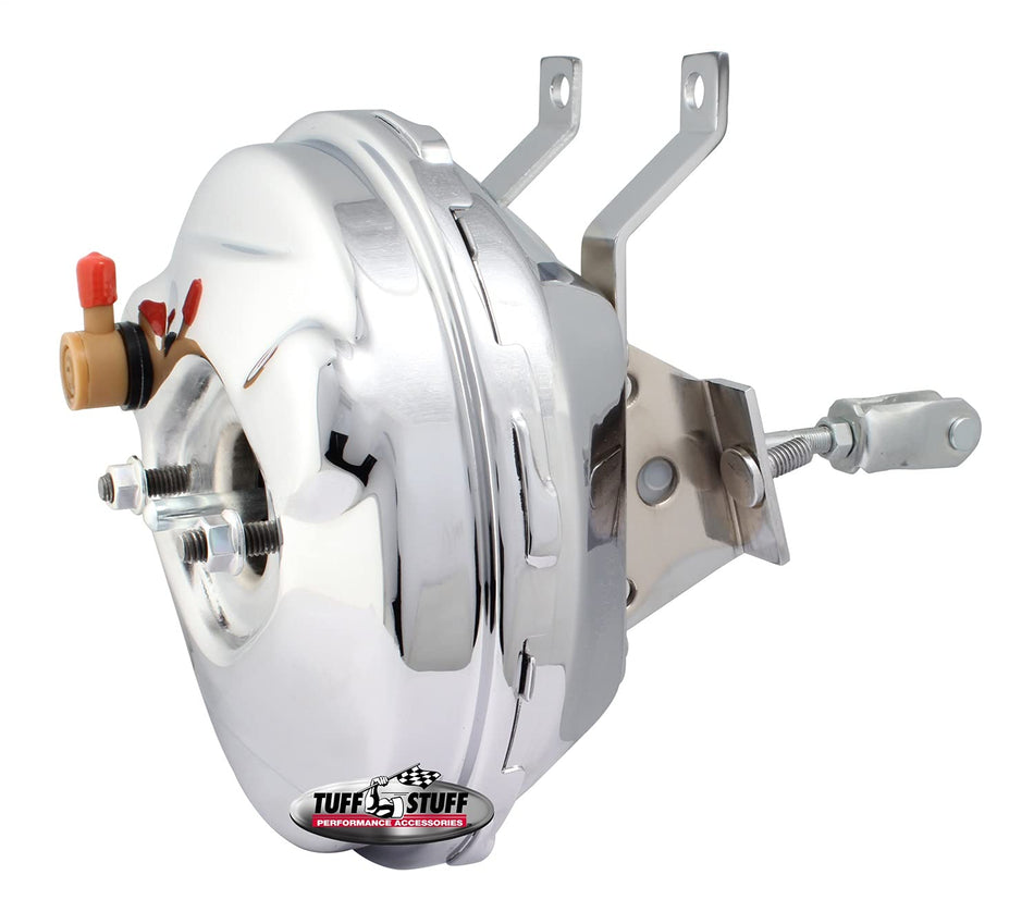 Tuff Stuff 2230NA 9in Single Diaphragm Corvette Booster Chrome