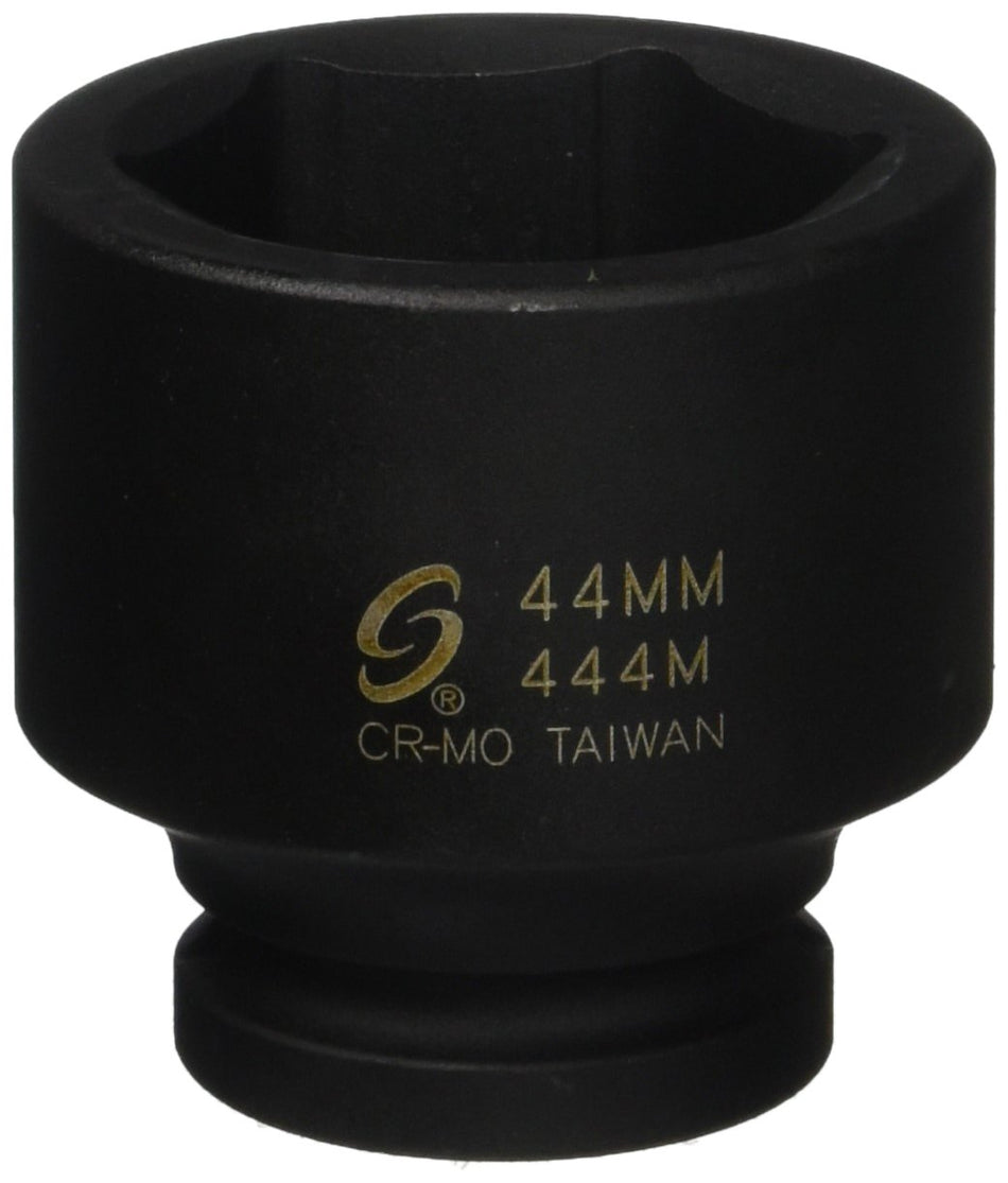Sunex 444M 3/4 Drive Standard 6 Point Metric Impact Socket 44mm