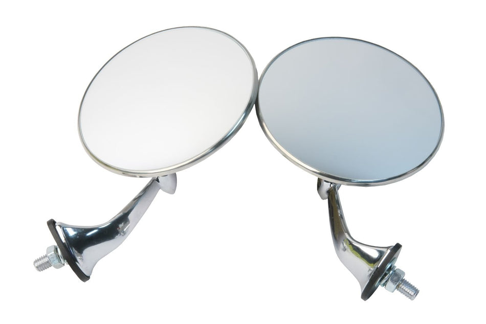 URO Parts MH3C Lucas Style Door Mirrors Pair, Convex Glass, Pair