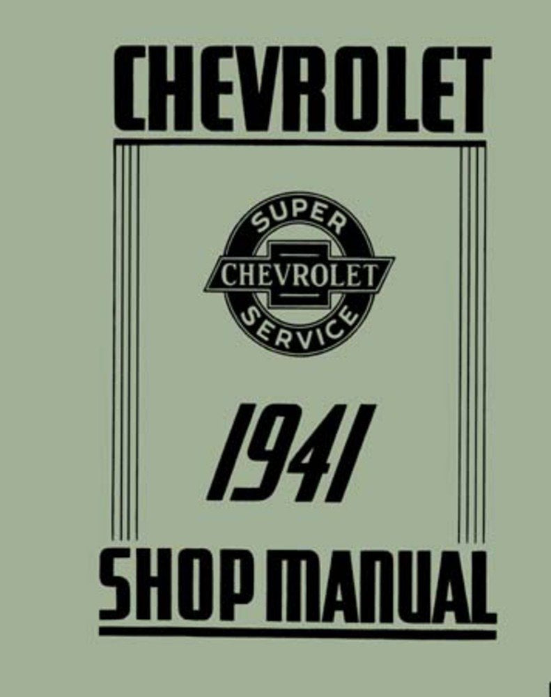 bishko automotive literature 1941 Chevrolet Car Truck Shop Service Repair Manual Book Engine Electrical