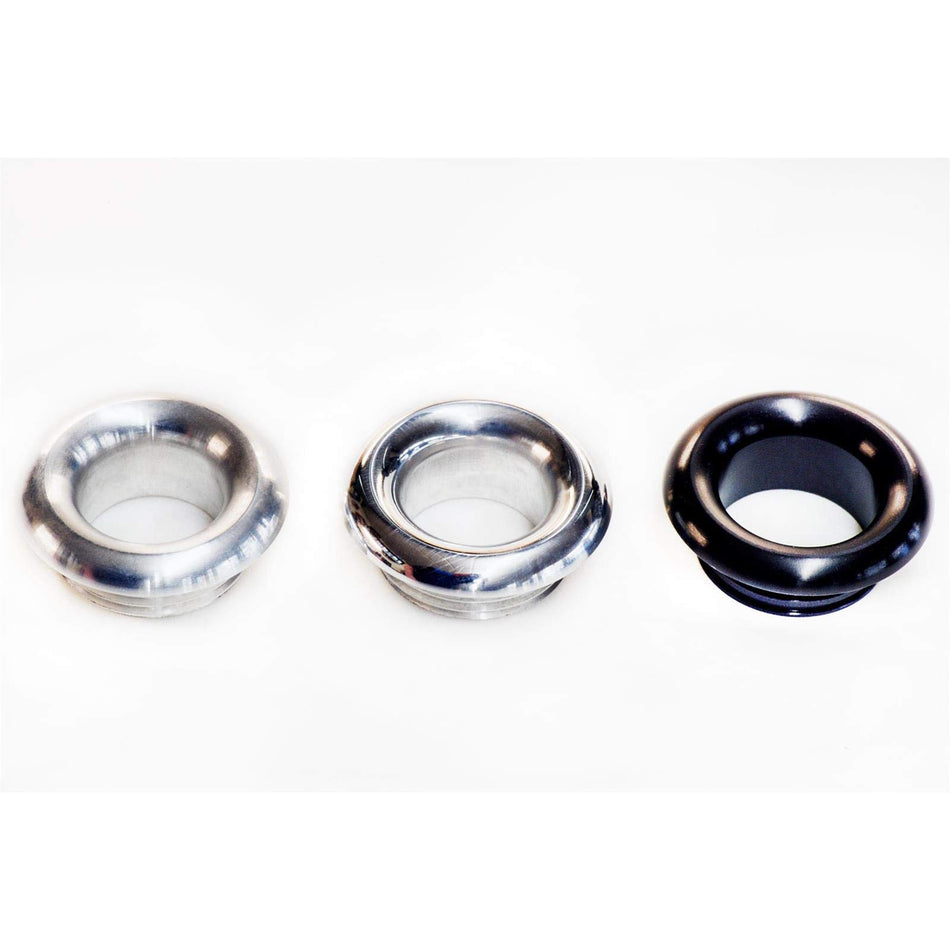NotcHead 4702 Fire Wall Ring for 3/4 Heater Hose or AC #10 (Black Anodized Finish), 1 Pack