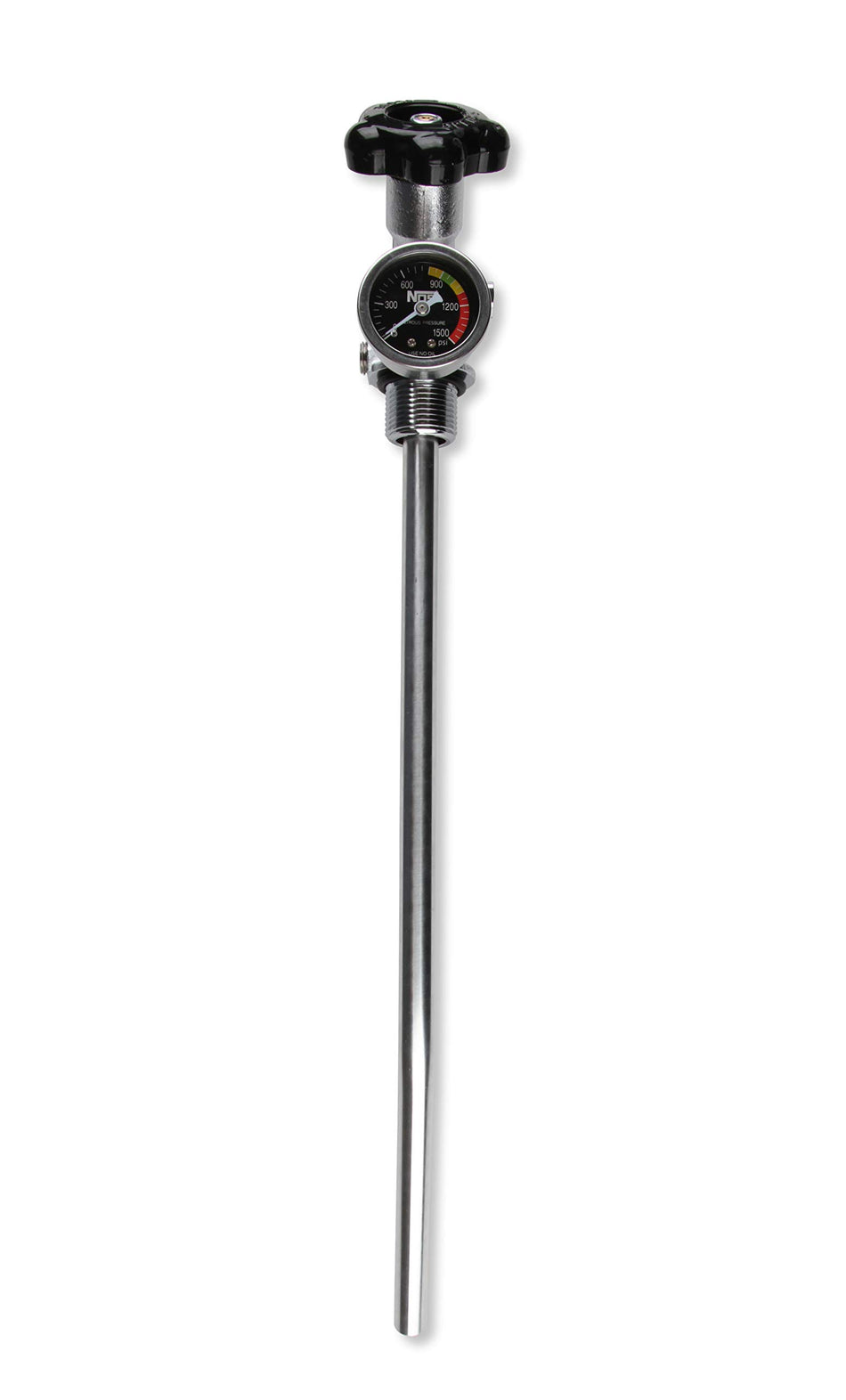 NOS 16137ABNOS 10 lb. Bottle Super Hi-Flow Valve Assembly with Siphon Tube and Black Gauge