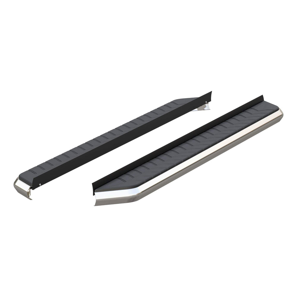 ARIES 2051873 AeroTread 73-Inch Polished Stainless Steel SUV Running Boards, Brackets Sold Separately