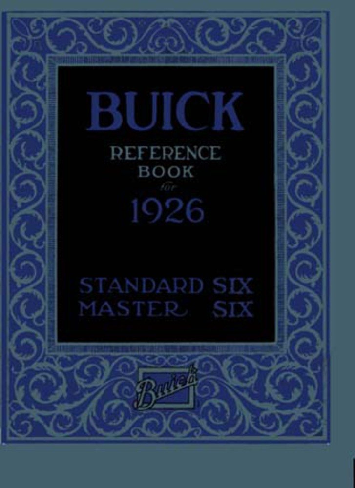 bishko automotive literature 1926 Buick Shop Service Repair Manual Book Engine Drivetrain Electrical OEM