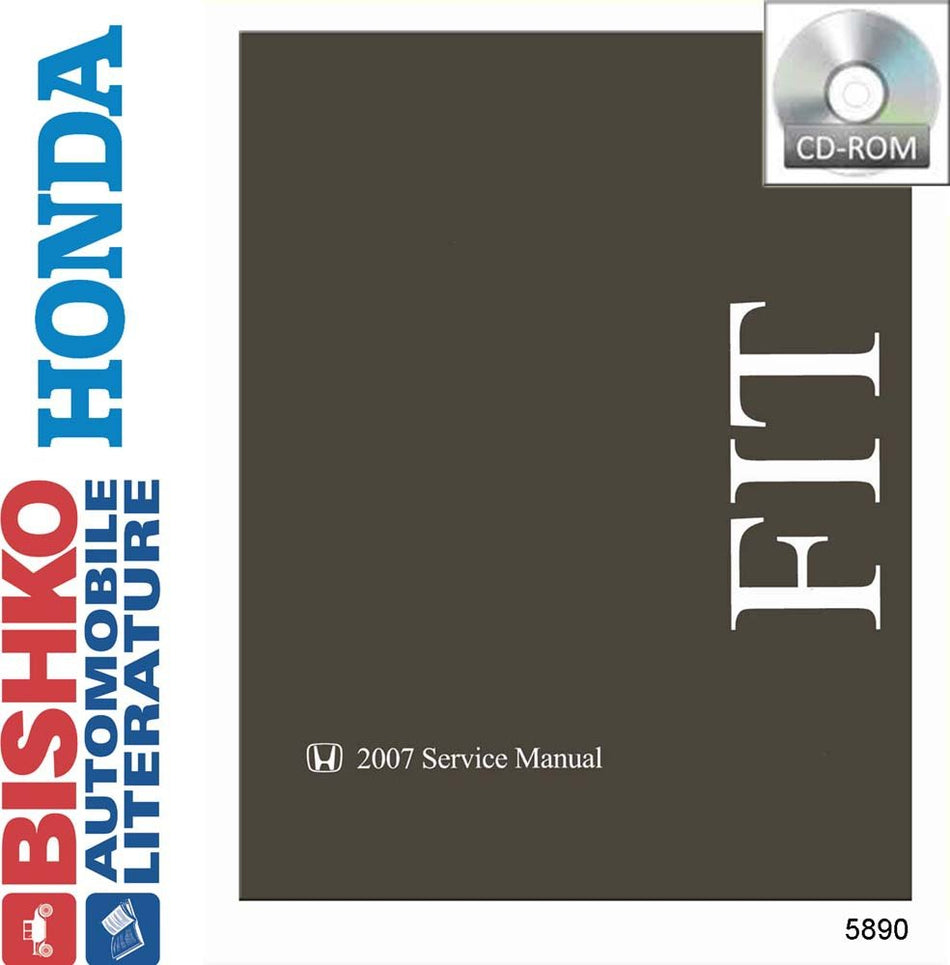 bishko automotive literature Shop Service Repair Manual CD Engine Drivetrain Electrical OEM for The 2007 Honda Fit