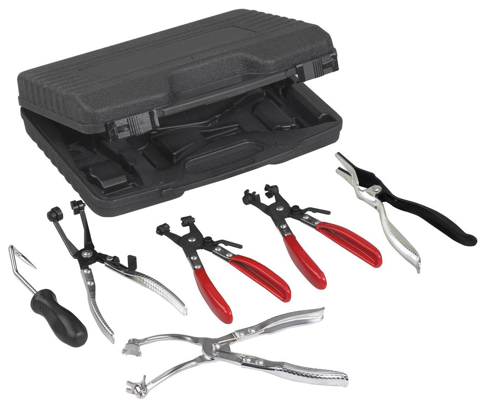 OTC 4496 Stinger Hose Clamp Pliers Set - 6 Piece Plus Storage Case
