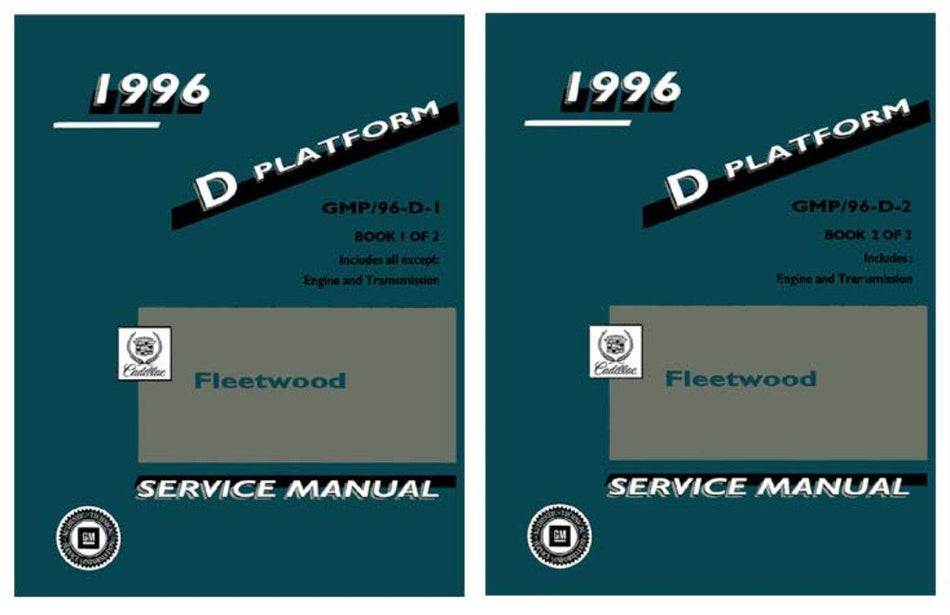 bishko automotive literature 1996 Cadillac Fleetwood Shop Service Repair Manual Book Engine Electrical OEM