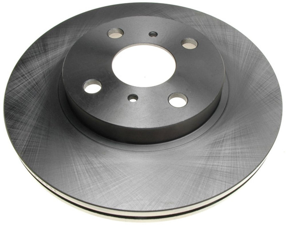 Raybestos 980201R Professional Grade Disc Brake Rotor, Silver, 10.04