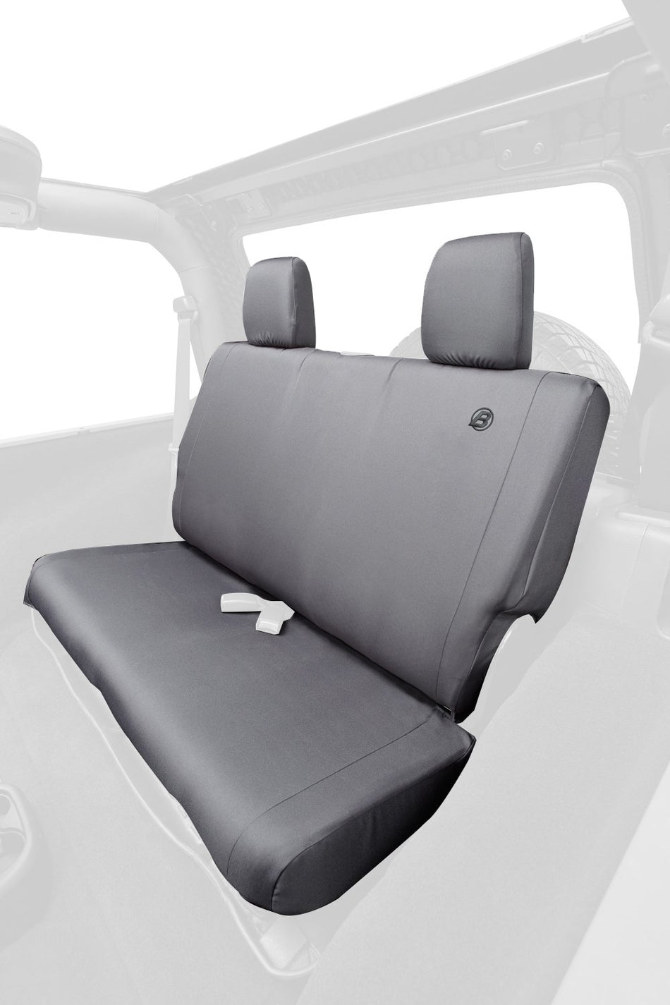 Bestop 2928209 Rear Seat Covers for 2007-2018 Wrangler Jk 2Dr