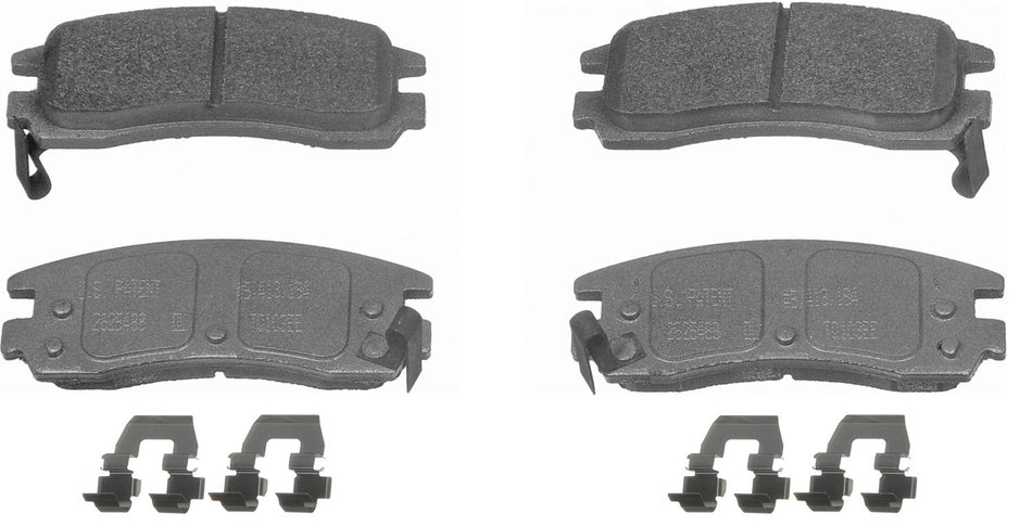 Wagner Brake ThermoQuiet MX714 Semi-Metallic Disc Brake Pad Set