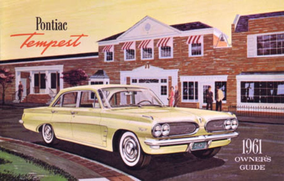 bishko automotive literature 1961 Pontiac Tempest Owners Manual User Guide Reference Operator Fuses Fluids